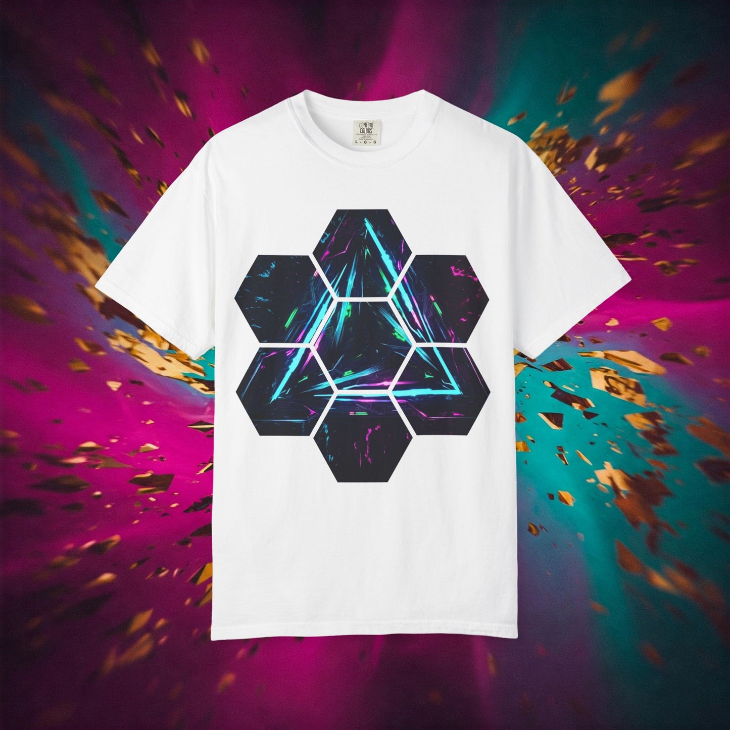 Cypher Hexa Tee: The Digital Geometry