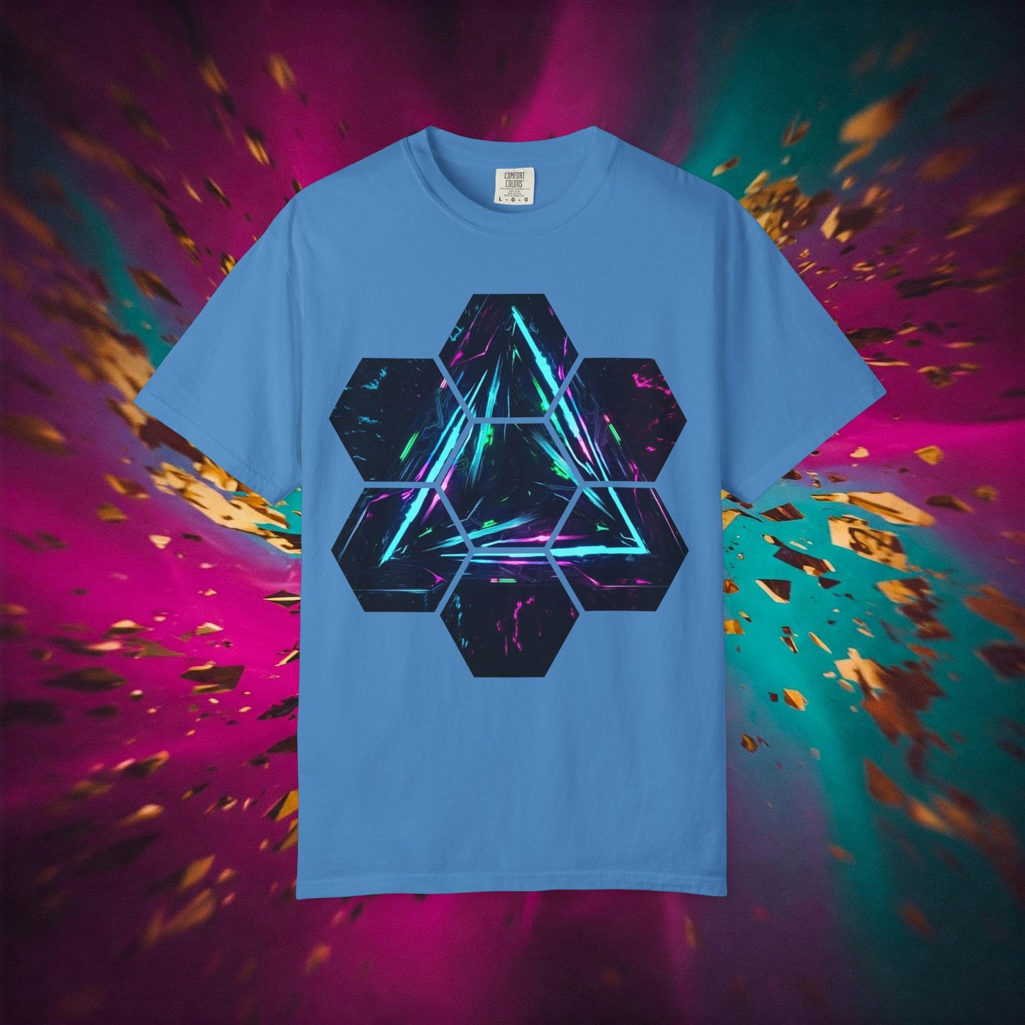 Cypher Hexa Tee: The Digital Geometry