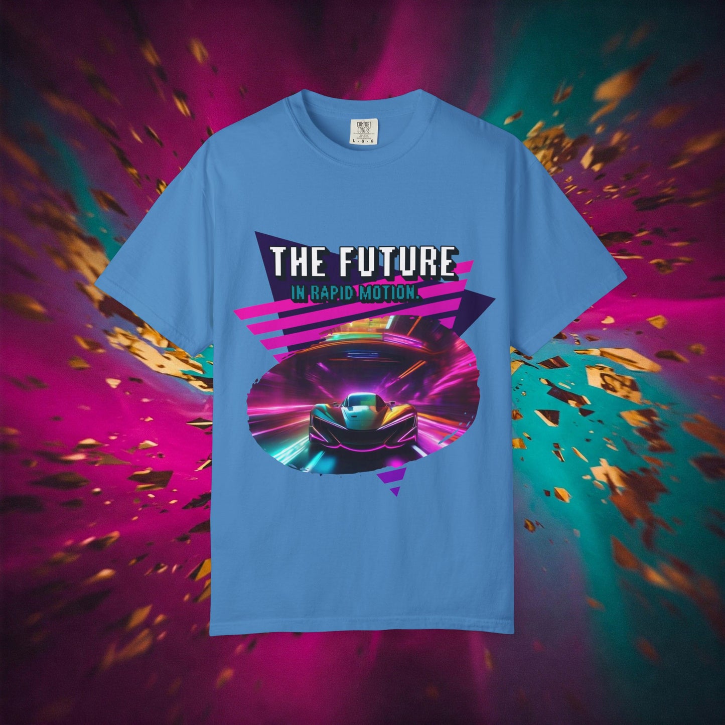 Neon Rider Tee: The Future in Motion