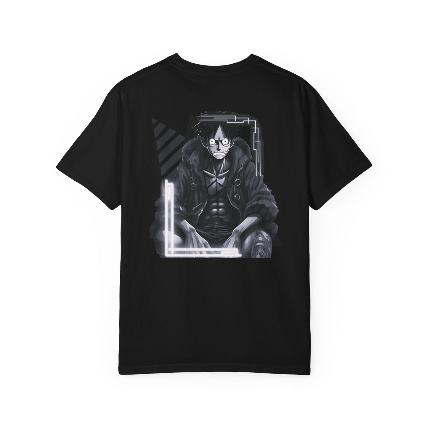 Neon Pirate's Pulse Tee: The Cyberpunk Adventure