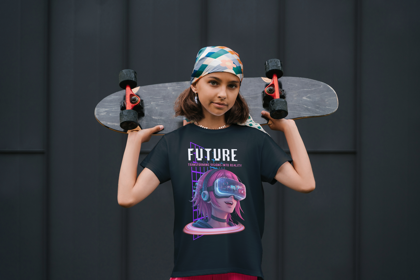 Future Visions Tee: Awaken the Cyber Reality