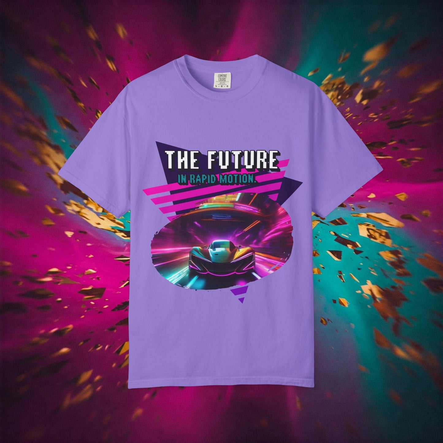 Neon Rider Tee: The Future in Motion