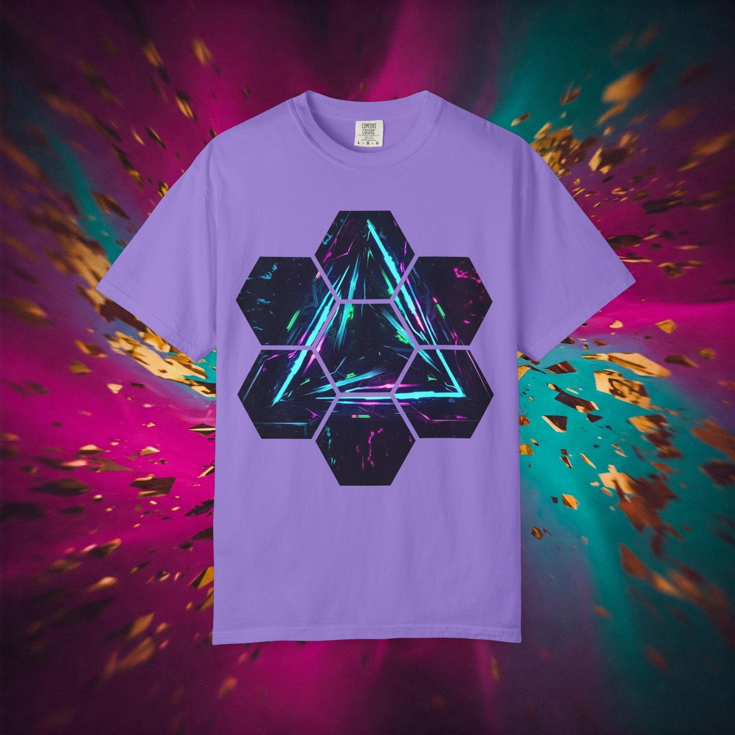 Cypher Hexa Tee: The Digital Geometry