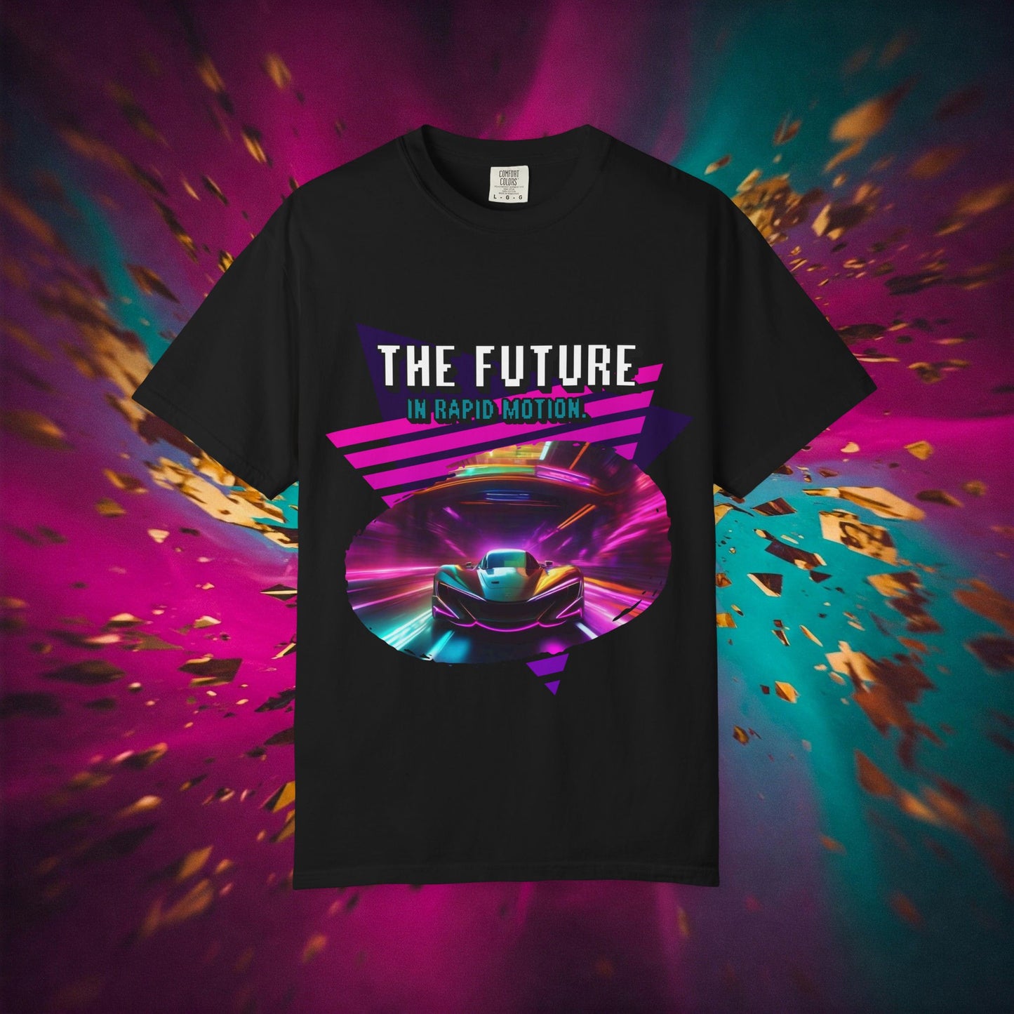 Neon Rider Tee: The Future in Motion