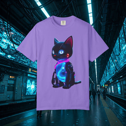 KINETI FELINE: Your Cyber-Neon Guardian of Urban Style