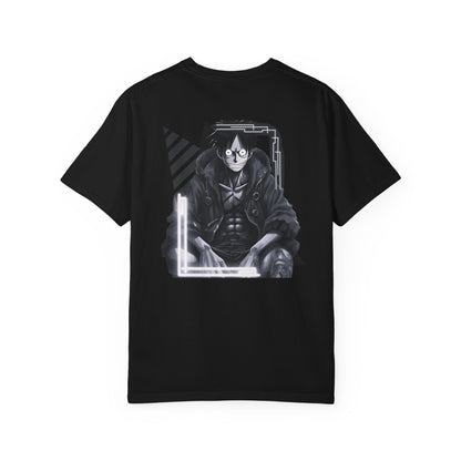 Neon Pirate's Pulse Tee: The Cyberpunk Adventure