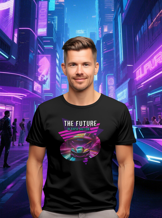 Neon Rider Tee: The Future in Motion